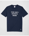 Brooks Brothers Your Dad's Favorite Brand Cotton T-shirt In Navy