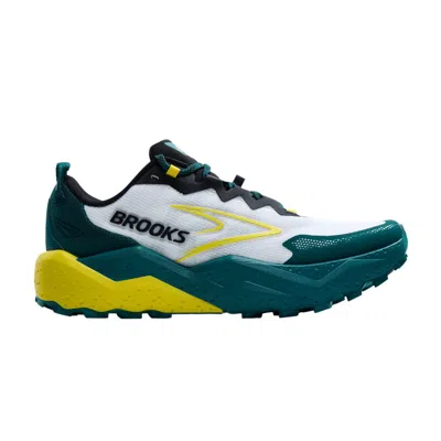 Pre-owned Brooks Caldera 8 'quince Flame' | Teal | Men's Size 13 In Blue