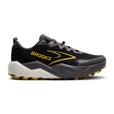 Brooks Caldera 8 Shoes Black Yellow Ss26