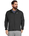 Brooks Canopy Packable Jacket In Black