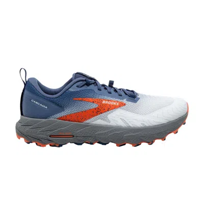 Pre-owned Brooks Cascadia 17 'blue Firecracker' | Men's Size 9