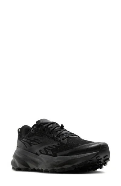 Brooks Cascadia 19 Trail Running Shoe In Black