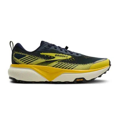 Brooks Cascadia 20 Shoes Blue Yellow Aw26