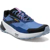 Brooks Catamount 2 Trail Running Shoe In Blue/black/yellow