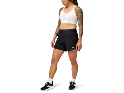 Brooks Chaser 5 Shorts 2.0 In Black