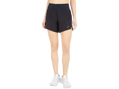 Brooks Chaser 5 Shorts In Black