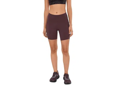 Brooks Chaser 7 Shorts Tight Women's Shorts Cocoa: Xs (us Women's 0-2) 7 In Tan