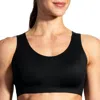 Brooks Dare Crossback Sports Bra In Black In Black