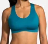 Brooks Dare Crossback Sports Bra In Sea In Blue