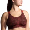 Brooks Dare Racerback 2.0 Sports Bra In Rr Glitch Print In Multi