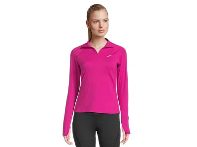 Brooks Dash 1/2 Zip 3.0 In Pink