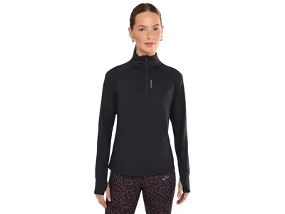 Brooks Dash 1/2 Zip 3.0 Women's Sweatshirt Black 1: 2xl (us Women's 20-22), Polyester/spandex