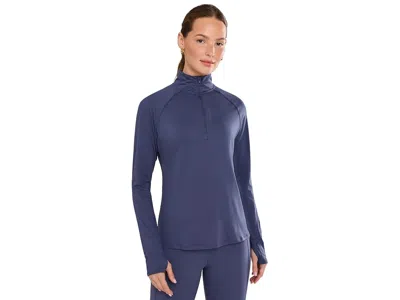 Brooks Dash 1/2 Zip 3.0 Women's Sweatshirt Nightfall: Xs (us Women's 0-2), Polyester/spandex