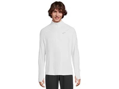 Brooks Dash 1/4 Zip 3.0 In White