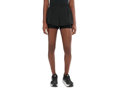 Brooks Dash 2-in-1-shorts In Black