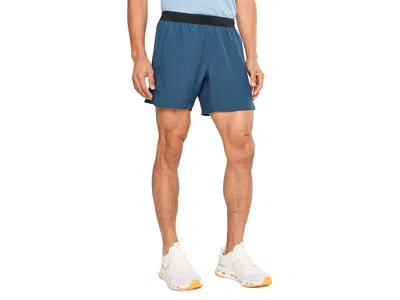 Brooks Dash 2-in-1-shorts Men's Shorts Indigo/black: Sm 6 In Blue