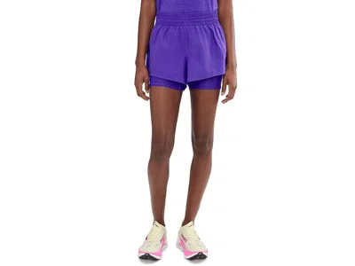 Brooks Dash 2-in-1-shorts In Purple