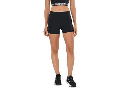 Brooks Dash Cooling Shorts Women's Shorts Black: Sm (us Women's 4-6) 4