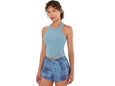 Brooks Dash Crop Tank Women's Clothing Blue Haze: Lg (women's 12-14)