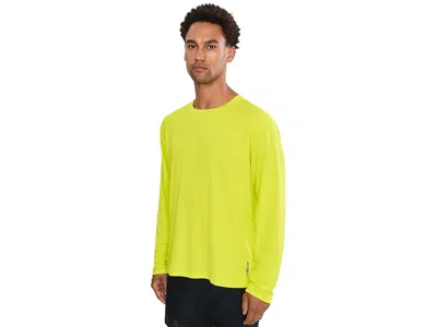 Brooks Dash Long Sleeve Men's Workout Lichen: Sm, Polyester In Green