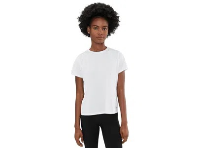 Brooks Dash Short Sleeve Women's Clothing White: Sm (us Women's 4-6)
