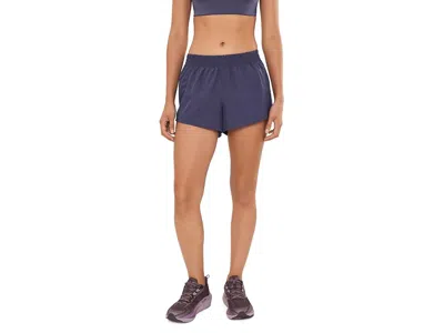Brooks Dash Shorts Women's Shorts Nightfall: 2xl (us Women's 20-22) 3 In Blue