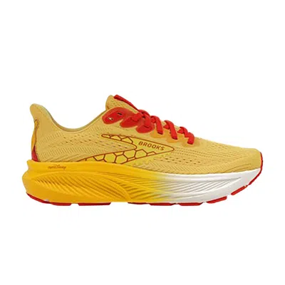 Pre-owned Brooks Disney X  Wmns Ghost 17 'pooh Tigger' | Yellow | Women's Size 8.5