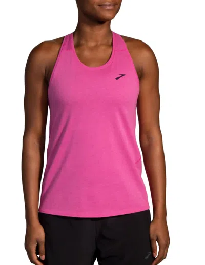 Brooks Distance 2.0 Tank Top In Pink