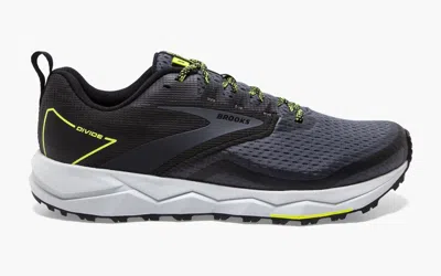 Brooks Divide 2 110355-029 Sneaker Men's Black Ebony Running Shoes Rhs4823 In Blue