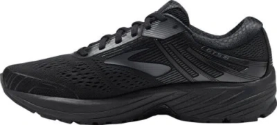 Pre-owned Brooks England Brooks Mens Adrenaline Gts 18 Running Shoe Black/black, 8 Sz_8_black