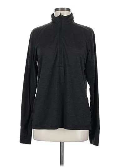 Pre-owned Brooks Fleece Jacket In Black