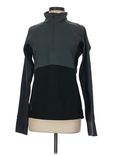 Pre-owned Brooks Fleece Jacket In Black