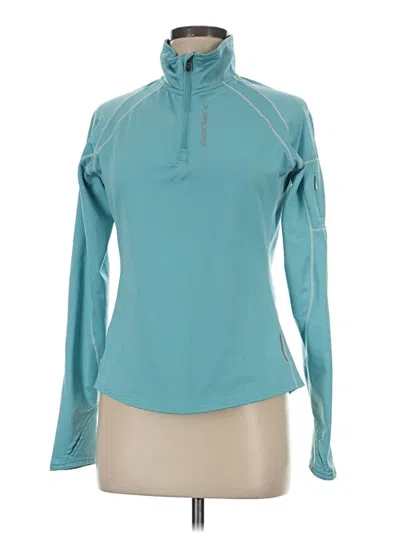 Pre-owned Brooks Fleece Jacket In Blue