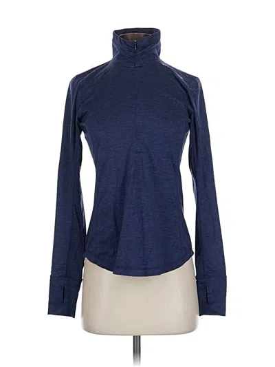 Pre-owned Brooks Fleece Jacket In Blue