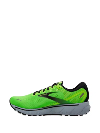 Brooks Ghost 14 Sneakers In Green
