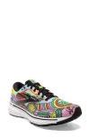 Brooks Ghost 15 Running Shoe In Black/white/multi