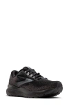 Brooks Addiction 2 Walking Shoe In Black/black/ebony