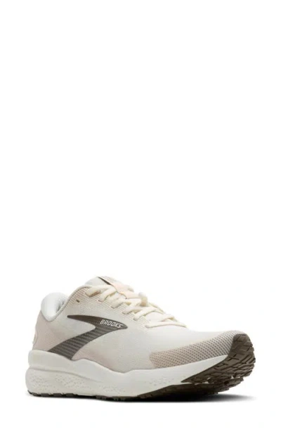 Brooks Ghost 16 Gtx Gore-tex® Waterproof Weatherized Running Shoe In Almond Peach/coconut/falcon