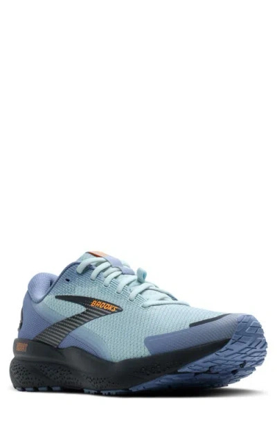 Brooks Ghost 16 Gtx Gore-tex® Waterproof Weatherized Running Shoe In Country Blue/winter Sky/ebony