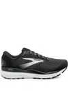 Brooks Ghost 16 Lace-up Sneakers In Black