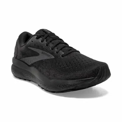 Brooks Ghost 16 Narrow In 020 - Black/black/ebony In Multi
