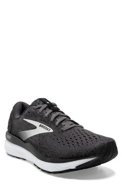 Brooks Ghost 16 Running Shoe In Black