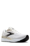 Brooks Ghost 16 Running Shoe In Tan/black