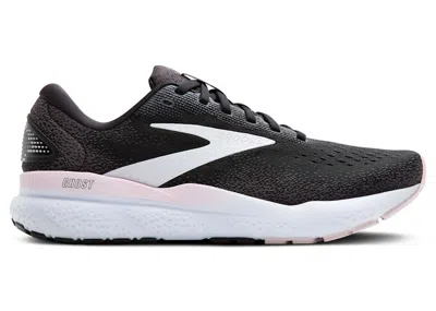 Pre-owned Brooks Ghost 16 (women's) Sneakers In Black/white/orchid Ice