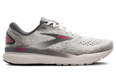 Pre-owned Brooks Ghost 16 (women's) Sneakers In Grey/gargoyle/pink