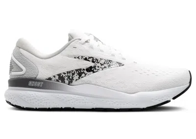 Pre-owned Brooks Ghost 16 (women's) Sneakers In White/oyster/lava