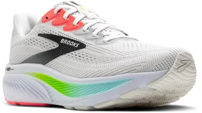 Brooks Ghost 17 Shoes White Pink Aw25 In Multi