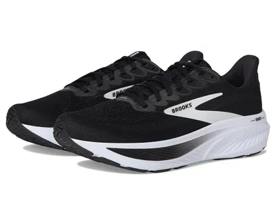 Brooks Ghost 17 Lace-up Sneakers In Black