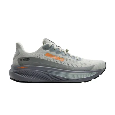 Pre-owned Brooks Ghost 17 Gore-tex 'smoke Primer Grey Orange' | Men's Size 8 In Gray