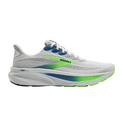 Brooks Ghost 17 Shoes Grey Green Ss26 In Multi